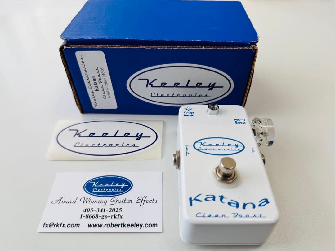 Keeley Katana クリーンブースト