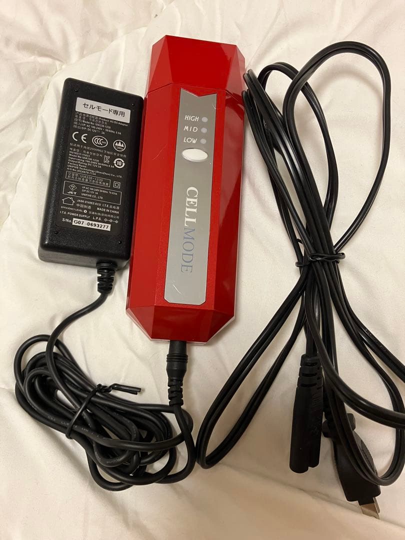 セルモード美顔器 レッド