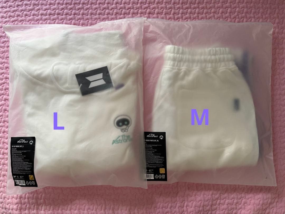 BTS ジンくん アストロナウト ウットくん フーディー パーカ ジョガーパンツ