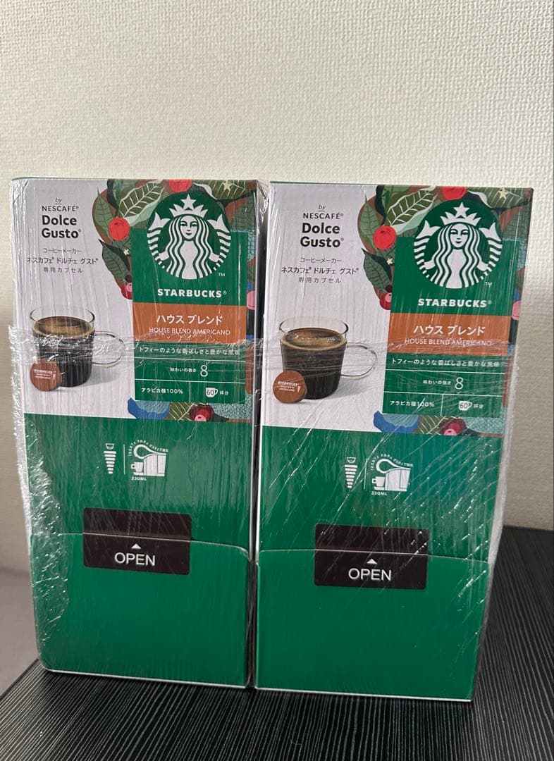 STARBUCKS ネスカフェ　ドルチェグスト専用カプセル　60個入り 2箱
