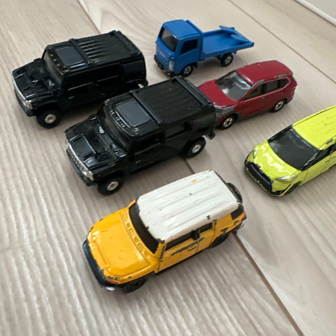 ミニカーセット 6台 カラー多様