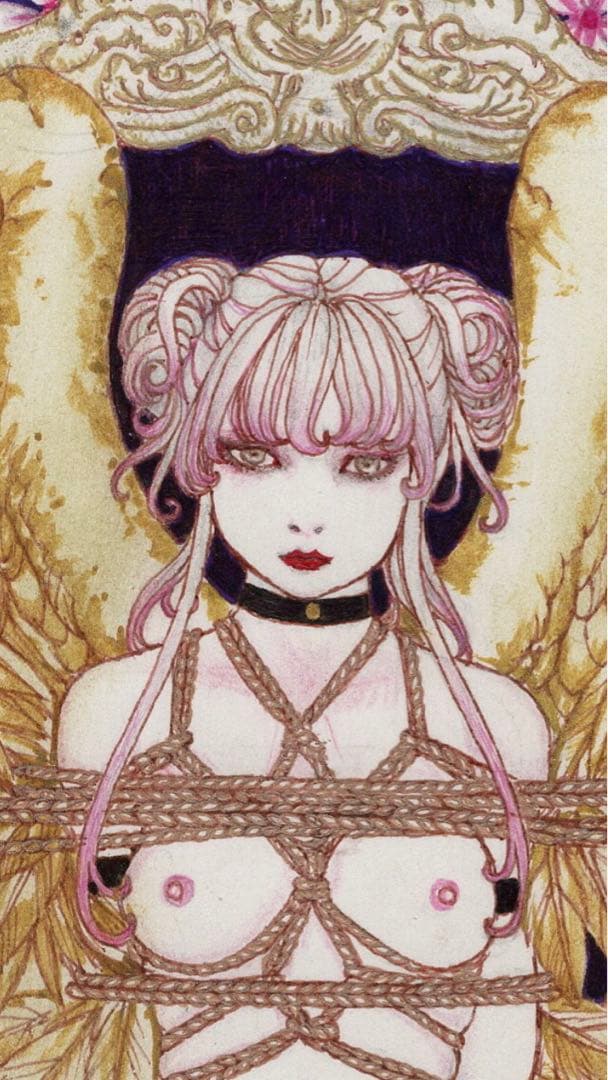 【user_c76ebcf3】緊縛天使　生贄の玉座〈春〉