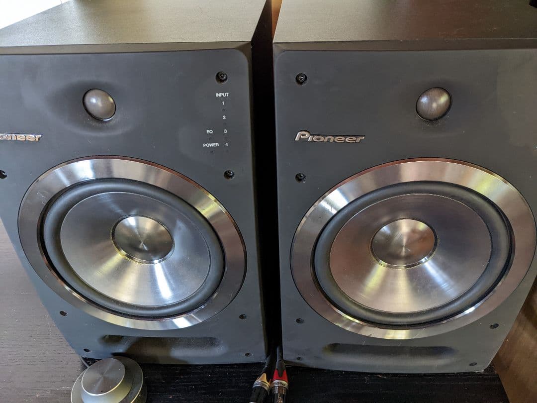 1/6まで最終値下げ価格です☆Pioneerスピーカー(S-DJ08)×2＋配線