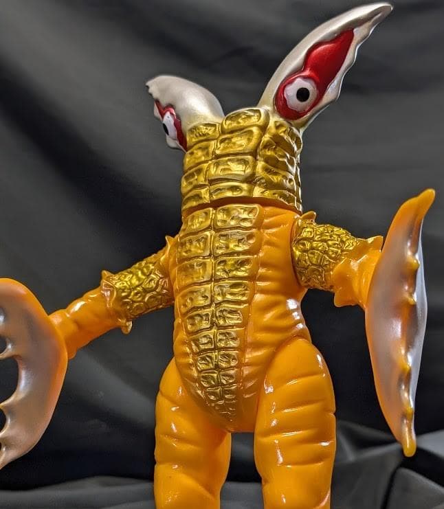 メタリノーム「キャプテンウルトラ」登場宇宙人（ブルマァク復刻）ソフビフィギュア