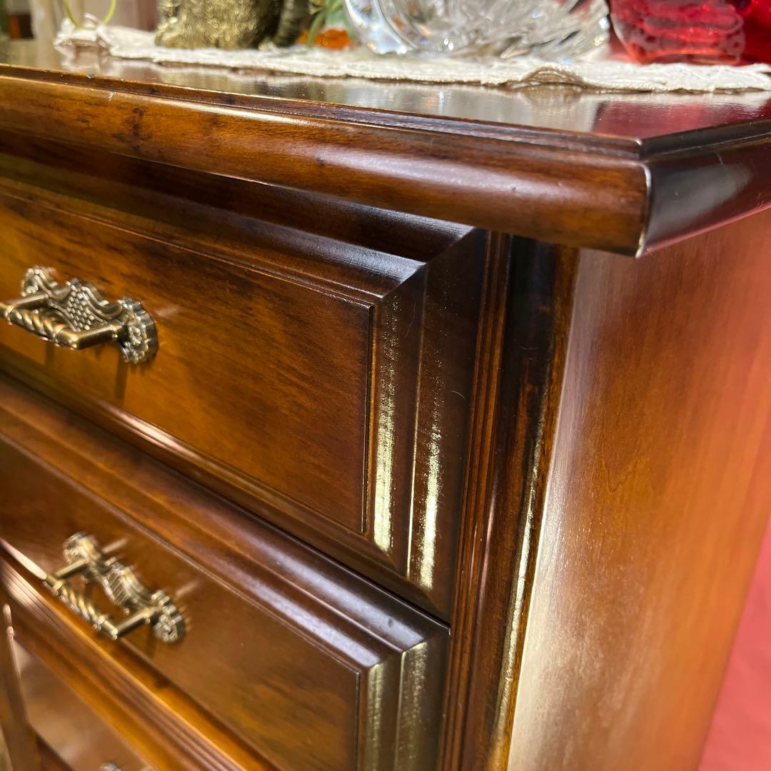 Sale アンティーク　５DR コンパクト　チェスト　キャビネット