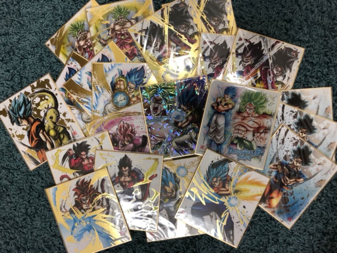 ドラゴンボール 色紙アート