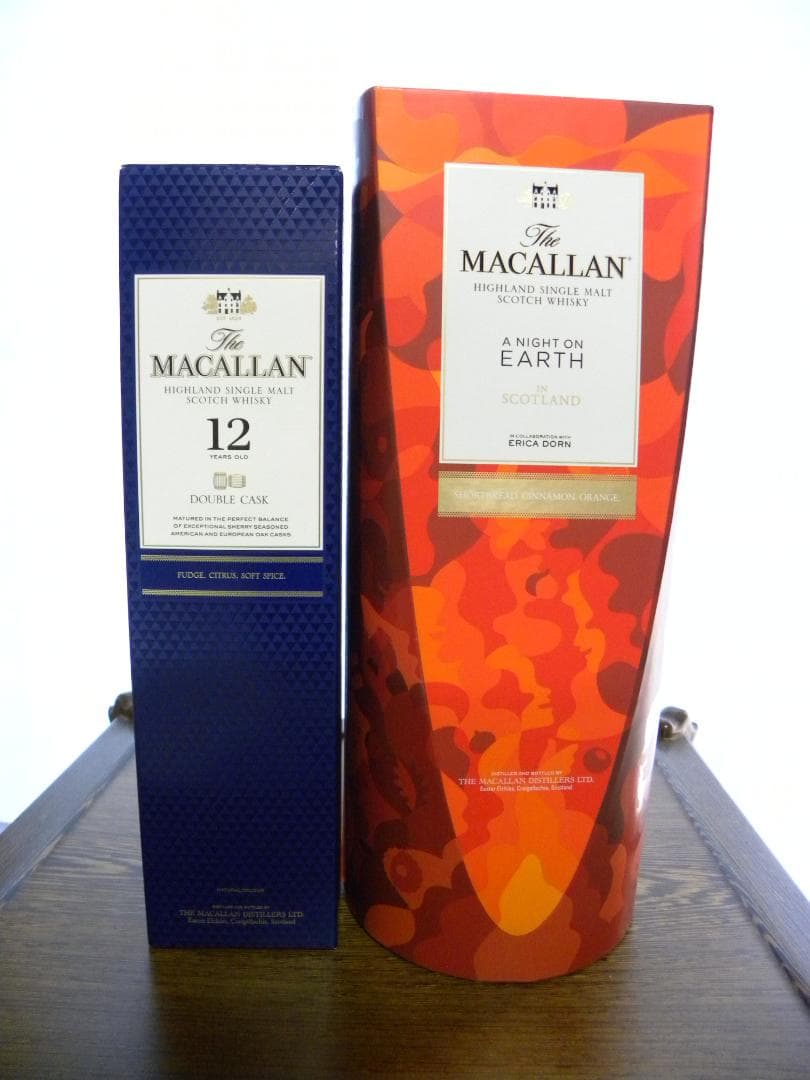 スコッチウイスキー (マッカラン2本)