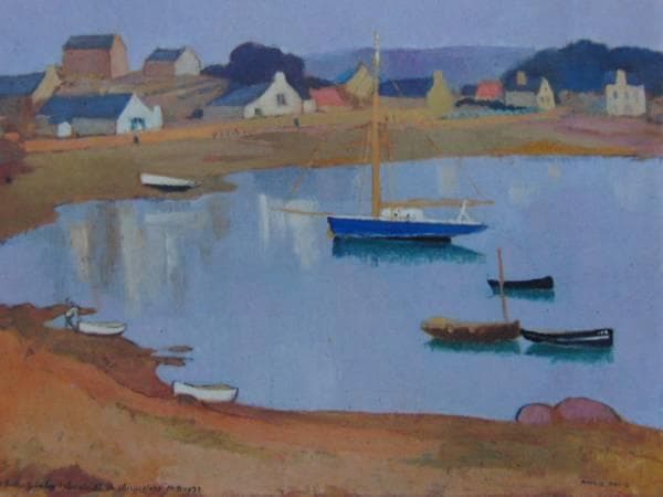 モーリス・ドニ、「Port de Ploumanach」、海外版超希少レゾネ