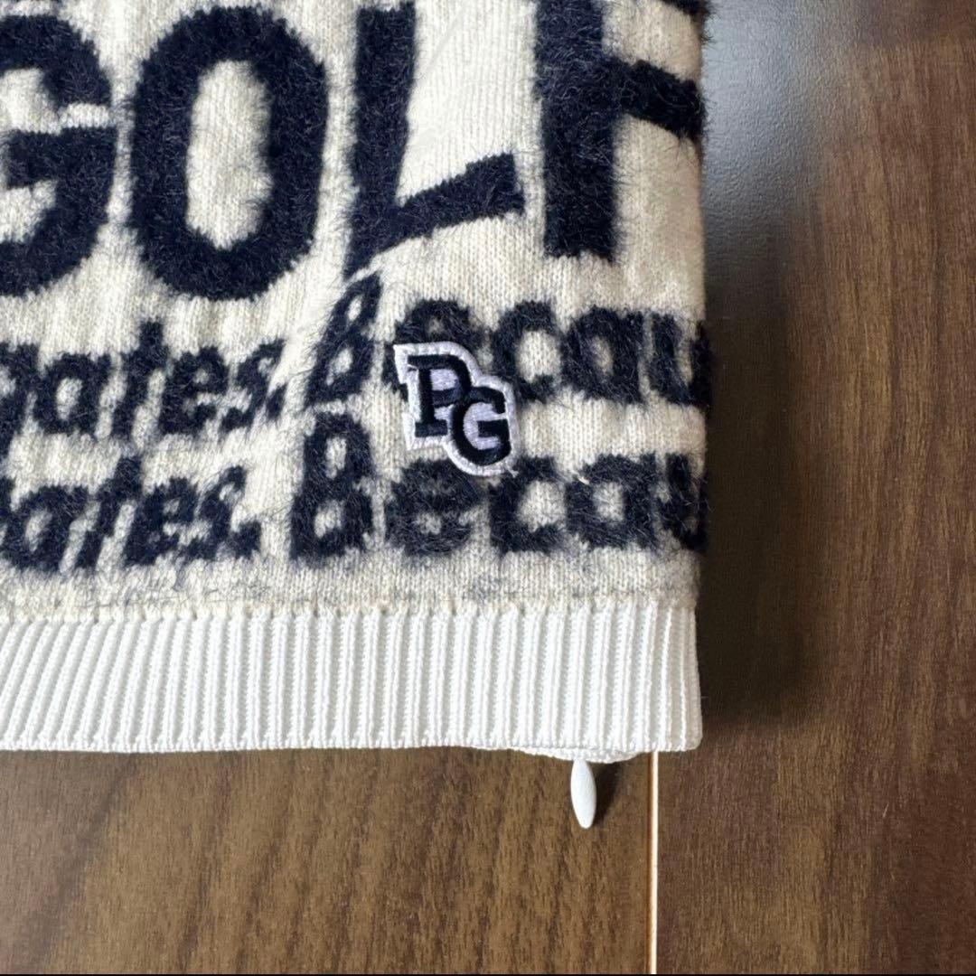 新品♪96.800円PEARLY GATES フードニットパーカー＆スカート Ｌ