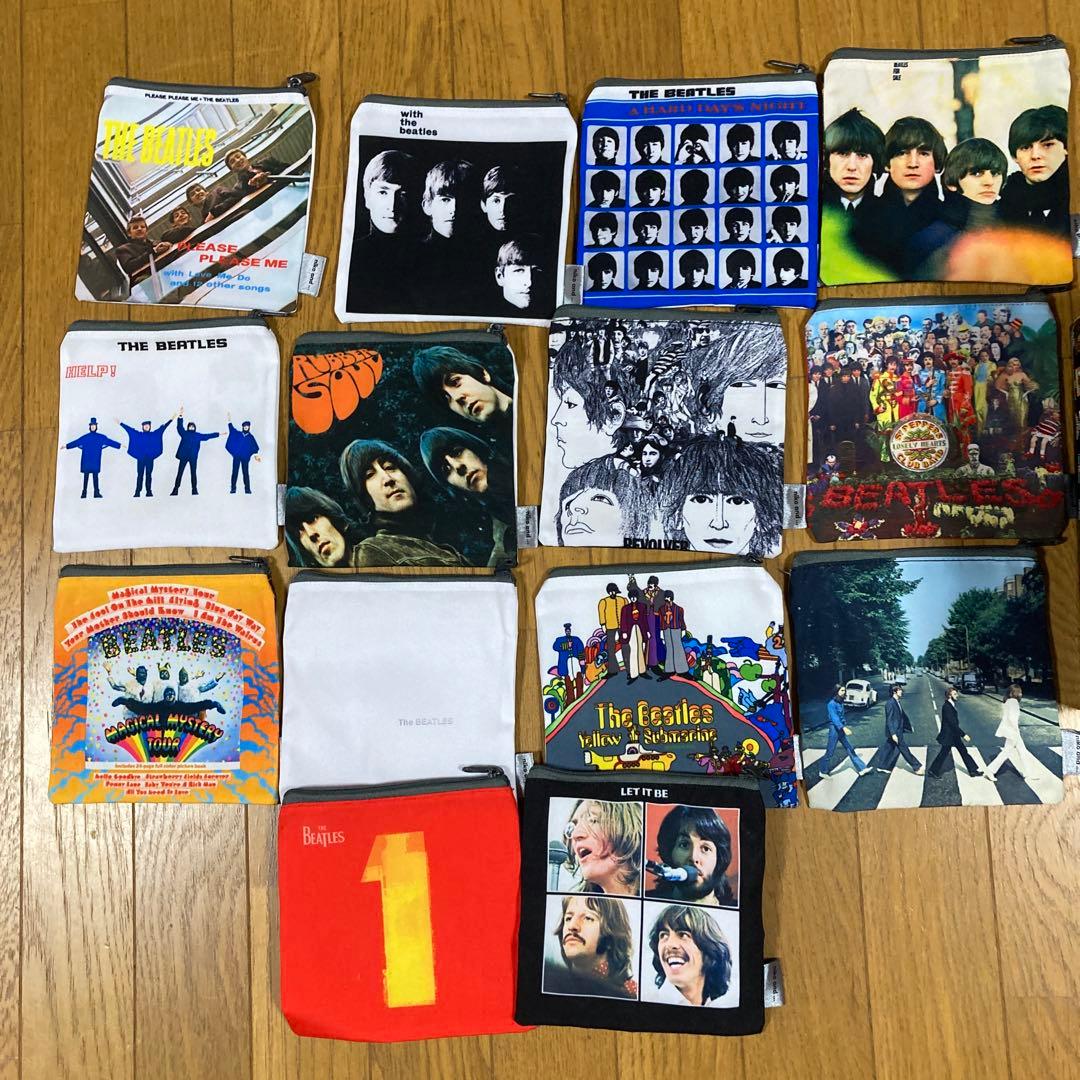 ザ・ビートルズ　The beatles レコード　ポーチコレクション　ニコアンド