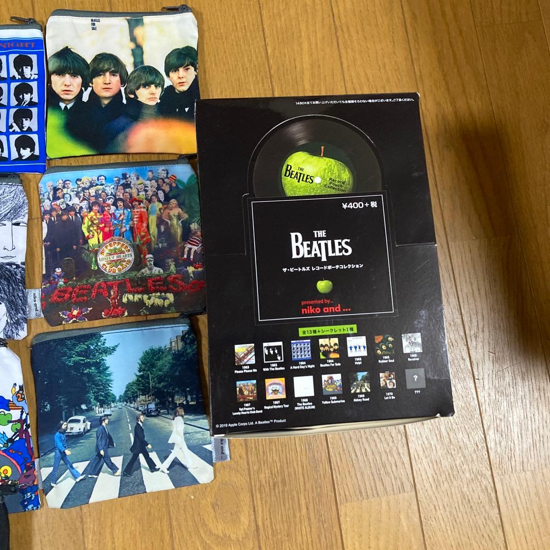 ザ・ビートルズ　The beatles レコード　ポーチコレクション　ニコアンド