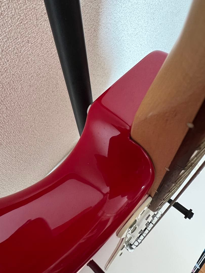 squier by fender bullet strat スクワイヤー レッド
