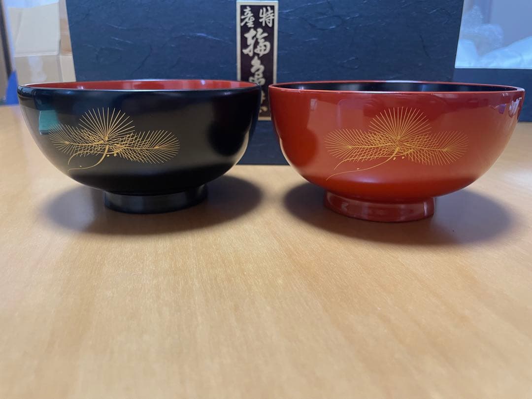 特産 輪島塗 夫婦椀