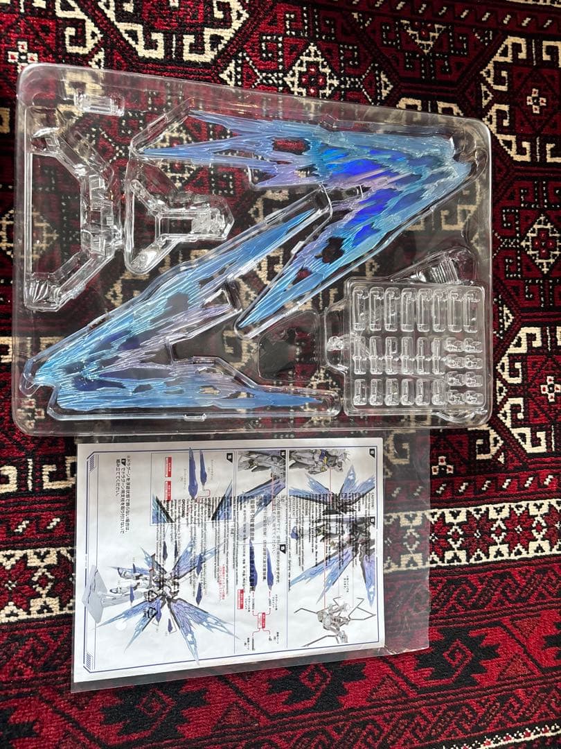 メタルビルド　ストライクフリーダム+光の翼 SOUL BLUE セット　欠品あり