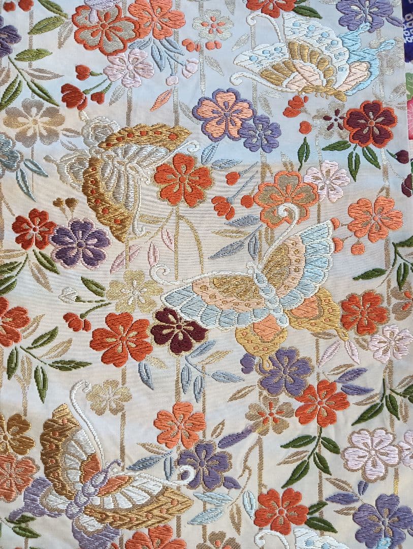 なっちゃん　振袖フルセット　絞りに型染　古典柄　美品　トールサイズ