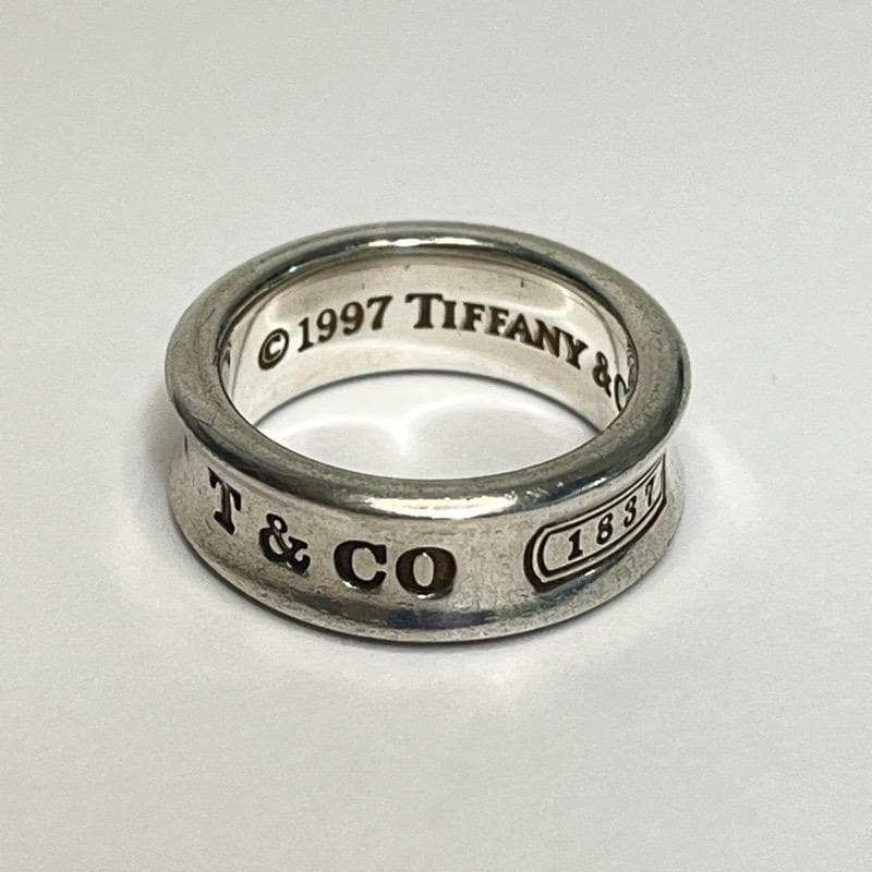 TIFFANY&Co. ナローリング 1837 シルバー SV925
