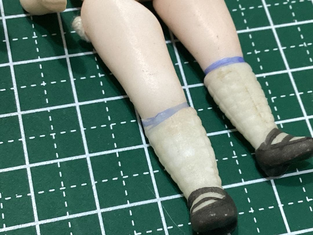 ミニョネット　アンティークビスクドール 2体セット T/D刻印あり　ヴィンテージ