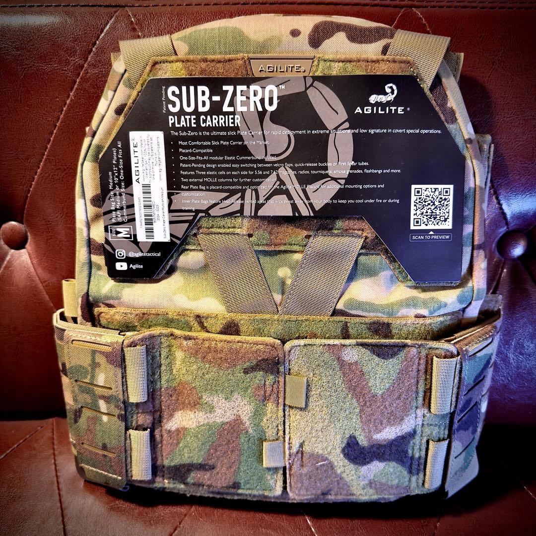 【実物新品】AGILITE SUB-ZERO マルチカム
