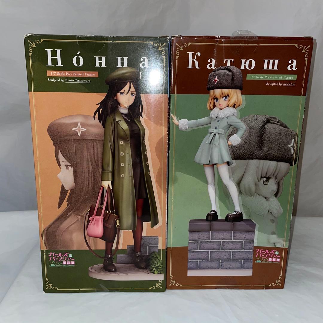 ガールズ＆パンツァー 最終章 カチューシャ ノンナ 1/7 フィギュア 特典付