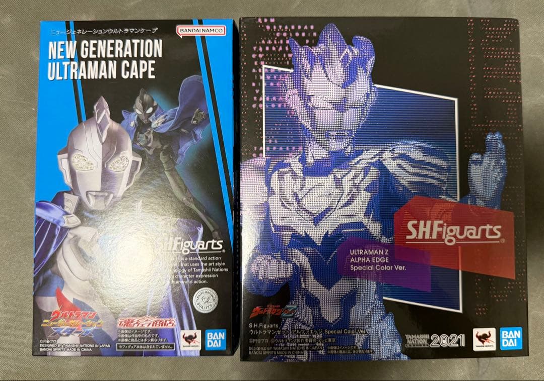 S.H.Figuartsウルトラマンゼットスペシャルカラー&ニュージェネケープ