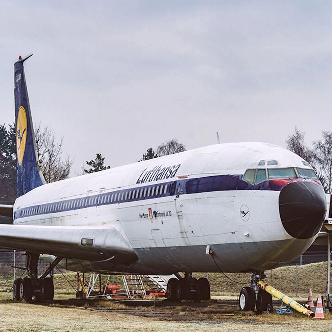 LH ルフトハンザ 航空 Aviationtag B707-430