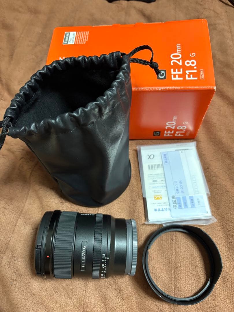 ゆ*く様 Sony SEL20F18G 20mm F1.8 単焦点レンズ