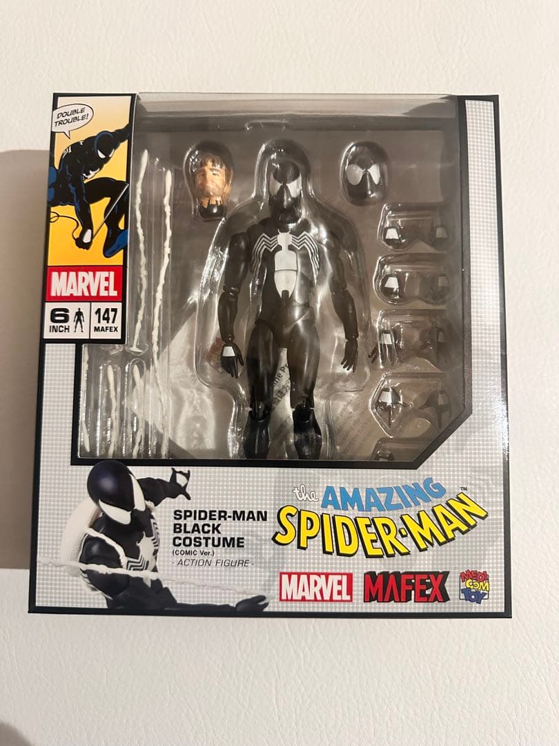 MAFEX Ｎｏ.147 スパイダーマン ブラックコスチューム