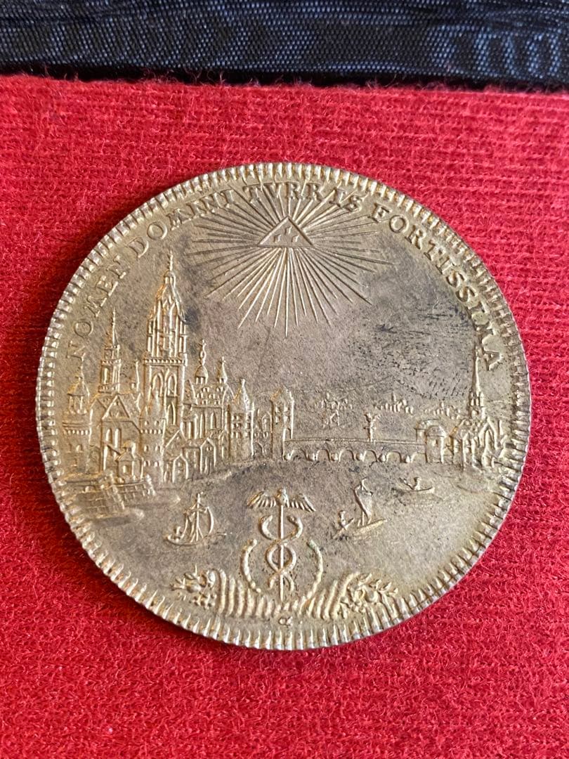 1822年　ドイツ　フランクフルト　ターラー銀貨