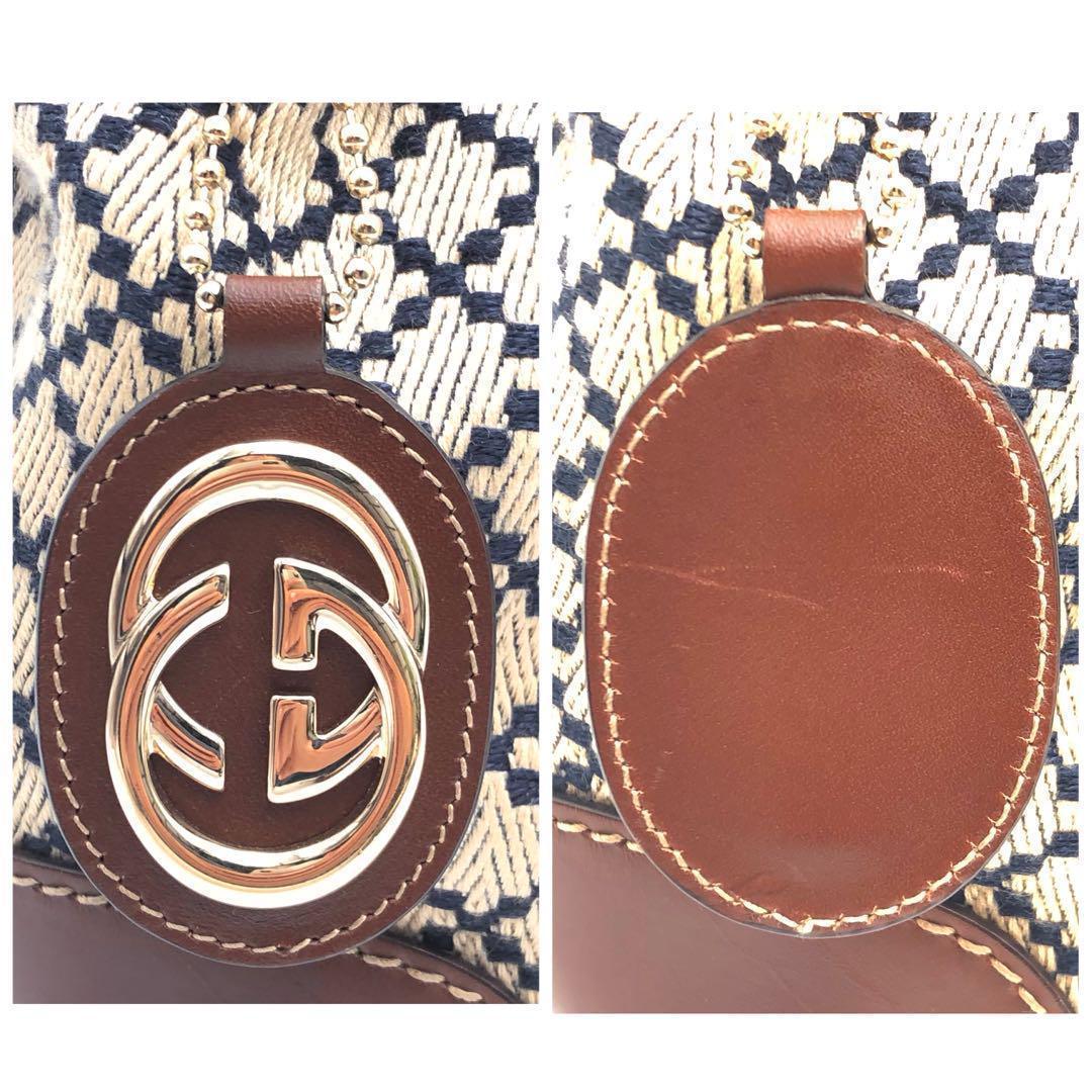 【極美品】GUCCI グッチ ディアマンテ スーキー ２Way ハンドバッグ