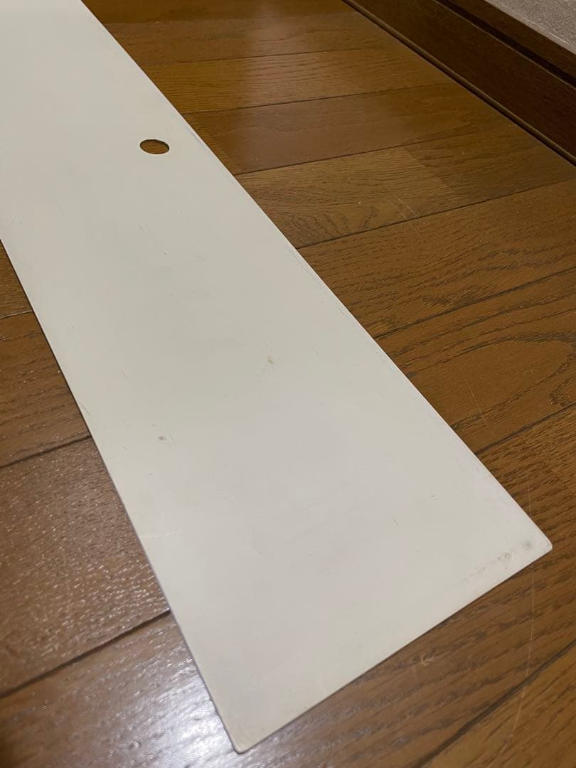 鉄道サボ　表/新大阪↔︎香住　裏/なし　プラスチック製