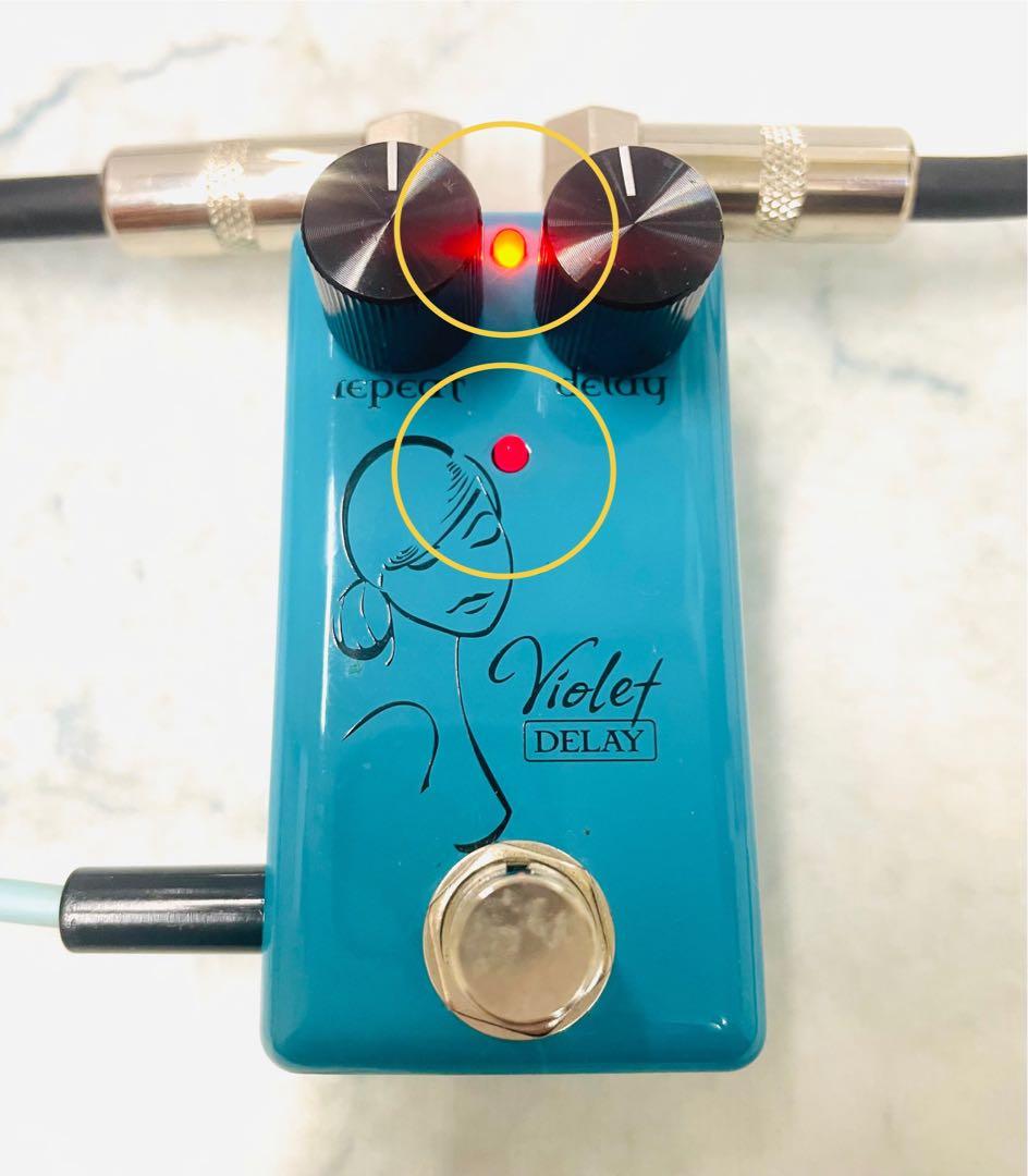 稼働品 Seven Sisters Violet Delay ディレイ 充電式