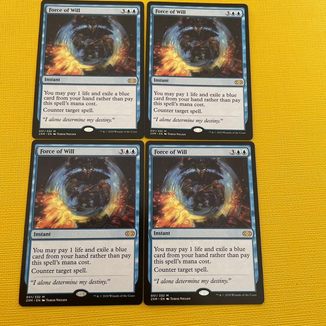 MTG 意思の力 2XM 英語 4枚