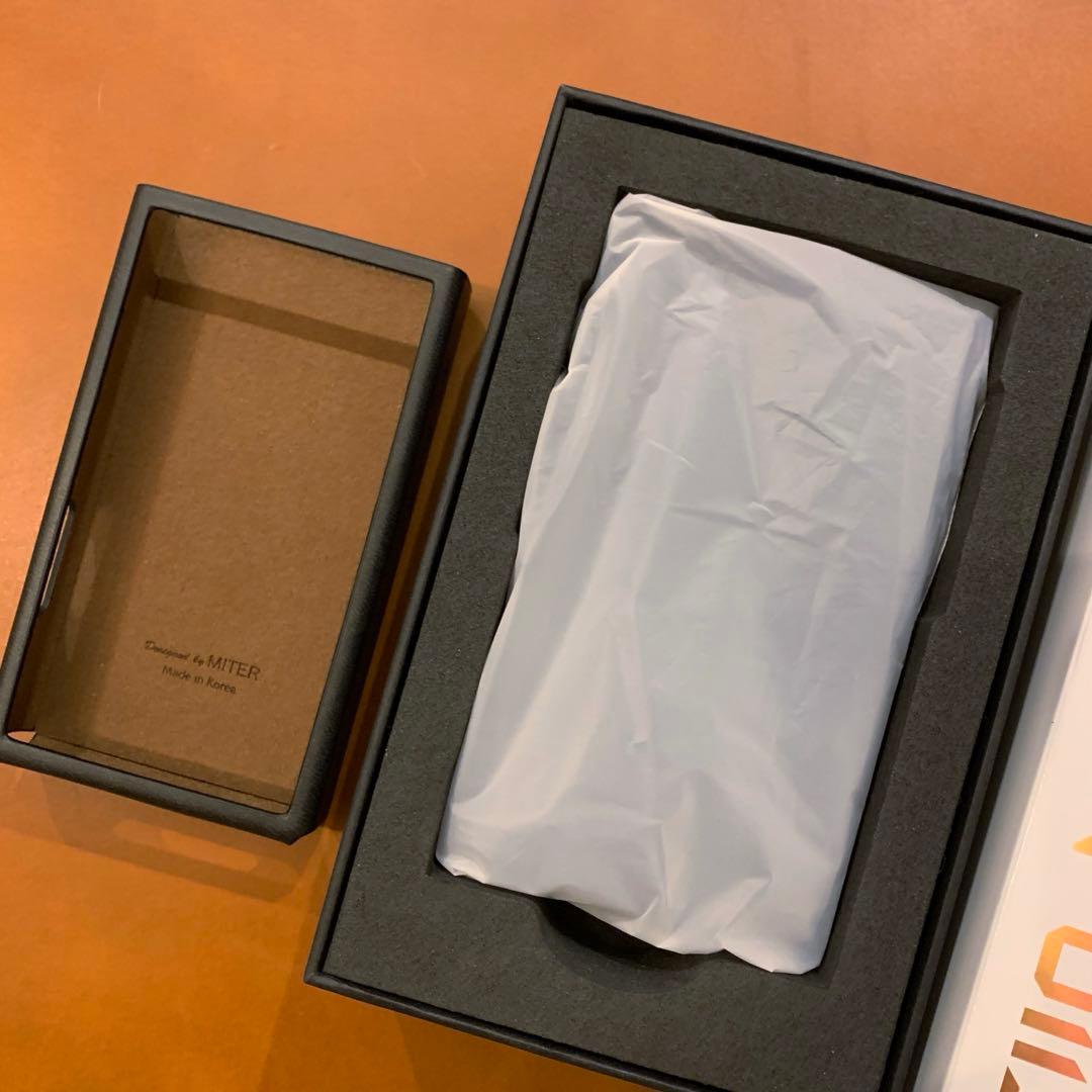 値下 ほぼ新品 FiiO M21 おまけで別売のレザーケース付き (ブラック)