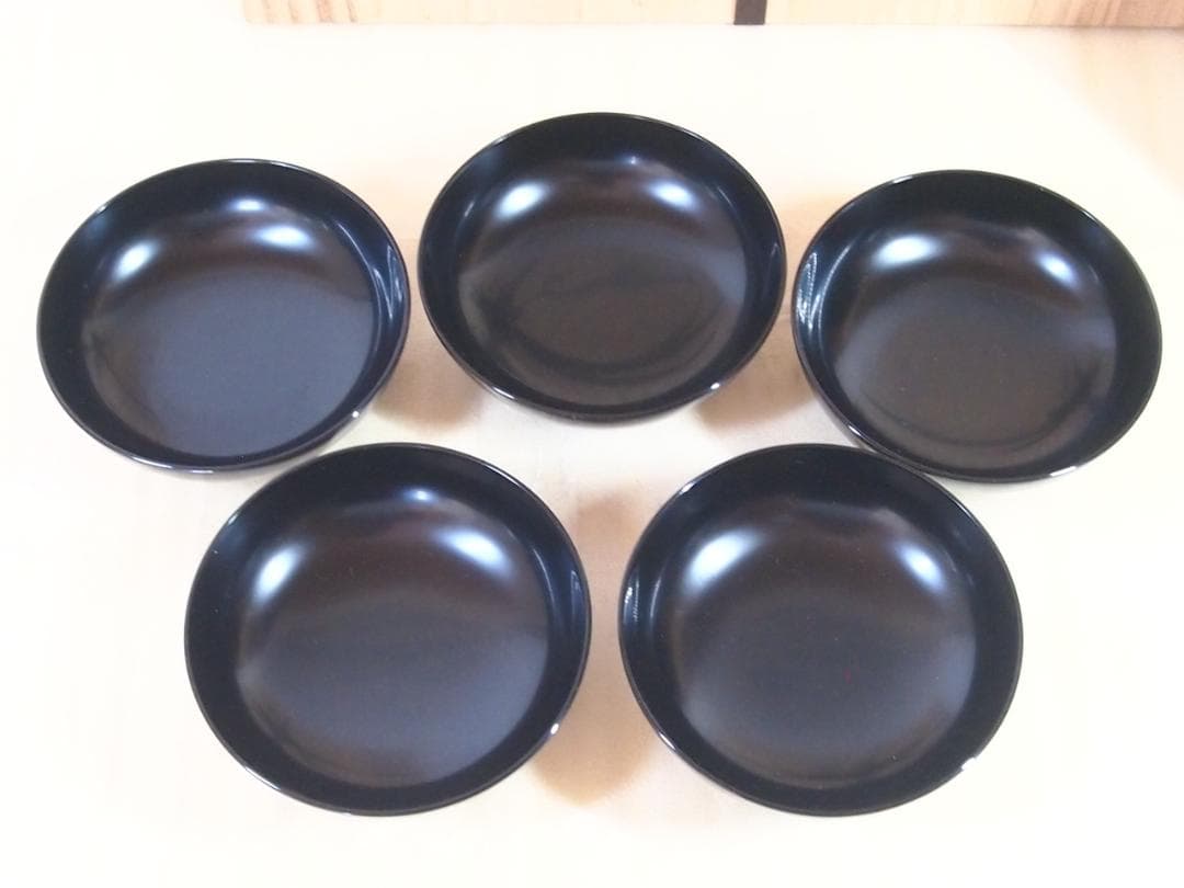 【美品】輪島塗 うるし工芸なかたに 寿松沈金 煮物椀 5客 雑煮椀/大椀 漆器