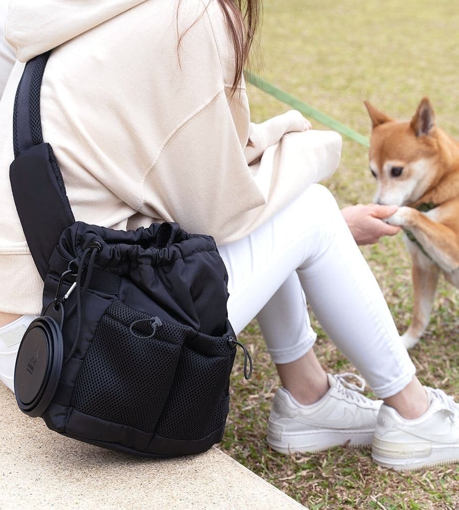 PUPS & BUBS ブラック ペット用バッグ　新品未使用