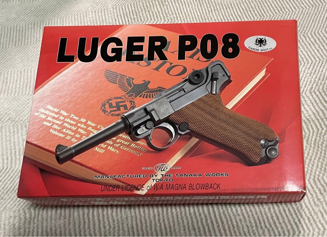 タナカワークス エアガン LUGER P08