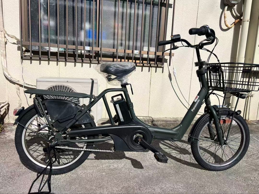 468 Panasonic 電動アシスト自転車 20インチ 6.6AH 整備済