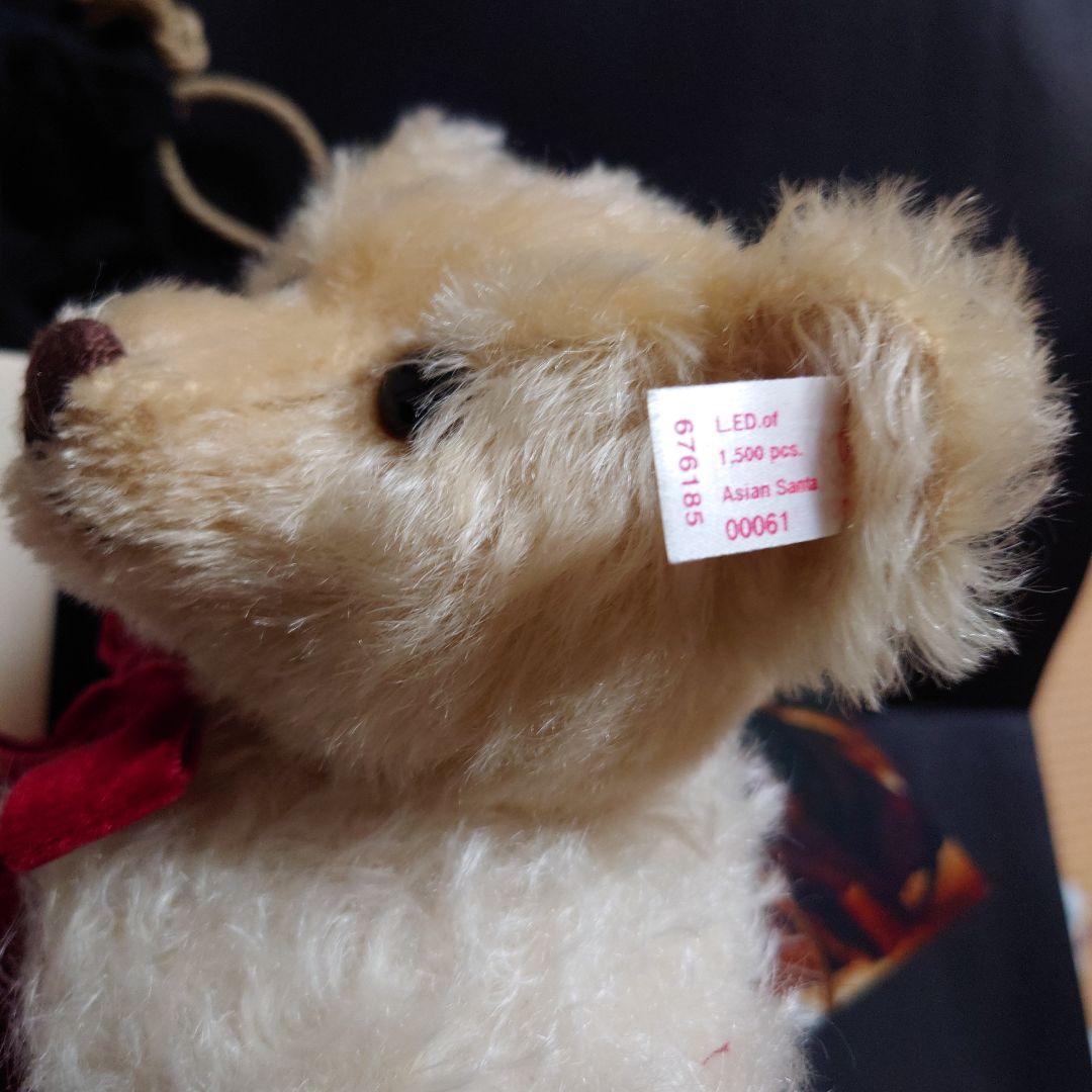 vintage steiff シュタイフ サンタ 限定1500体 テディベア