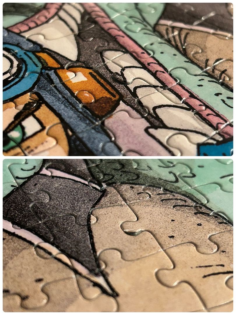 【希少】ドラゴンクエストⅠ・Ⅱ ロトの勇者たち ジグソーパズル 1000ピース