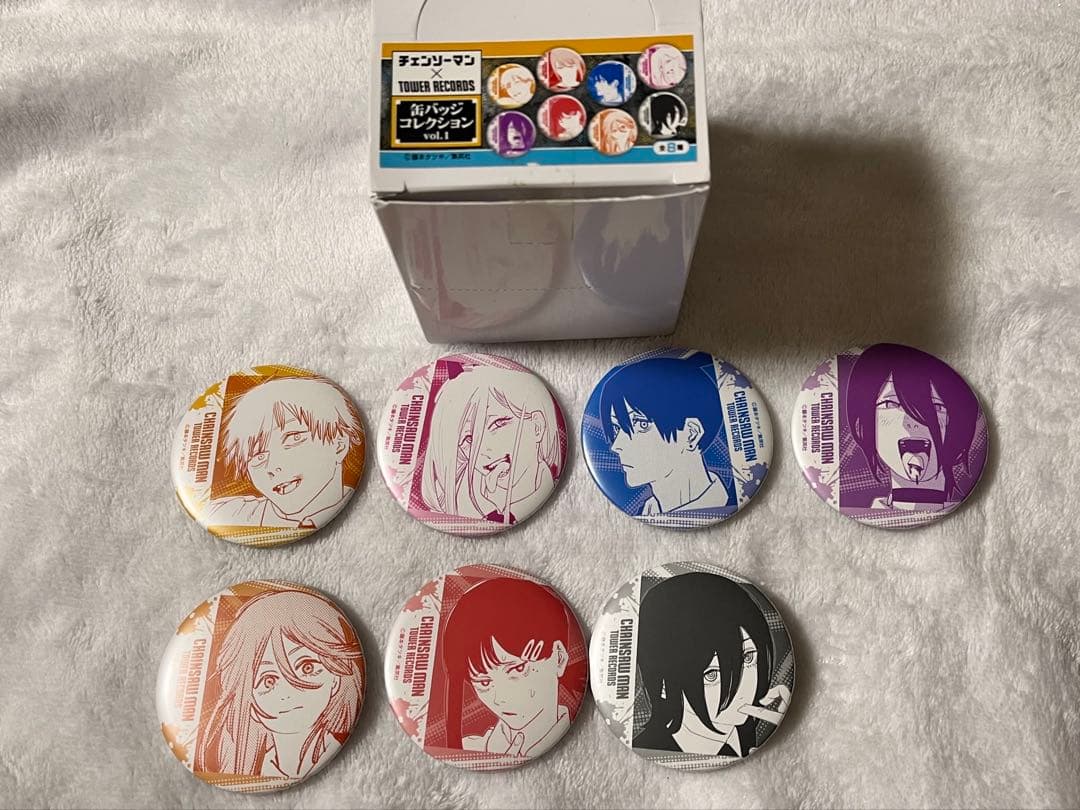 チェンソーマン　マンガ展　缶バッジ　アクリルキーホルダー　アクリルバッジ　セット