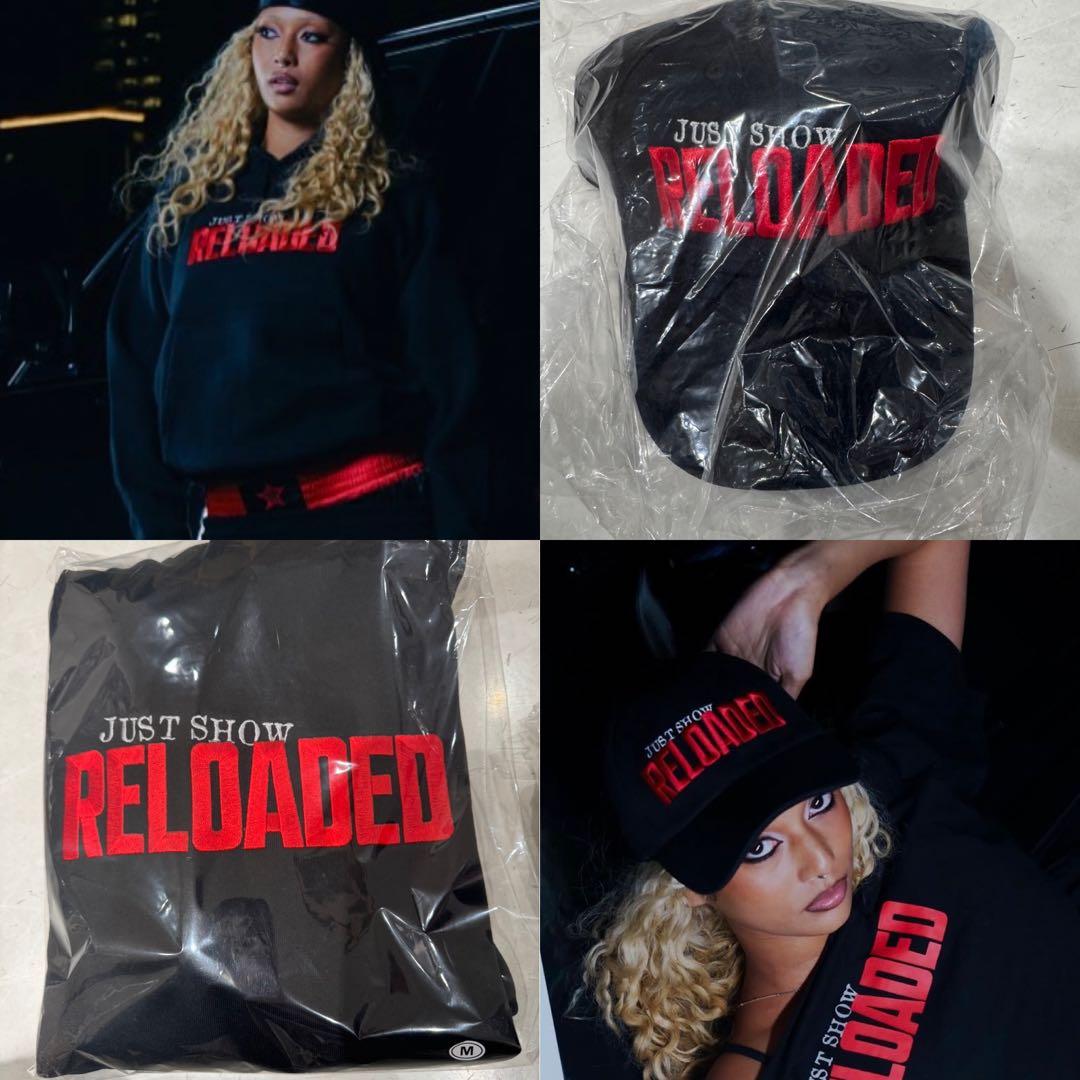 vallad RELOADED 刺繍 HOODIE &CAP
