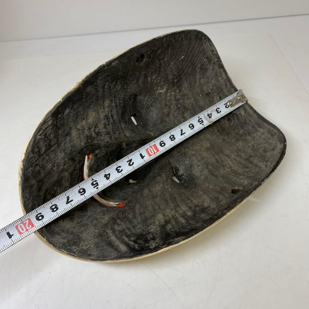 木彫　能面　木箱付　タルサ　東さ8-0104④