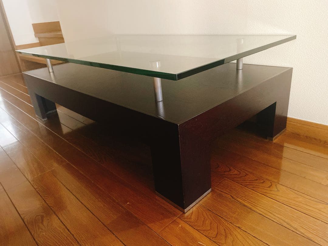 ⭐️本当に最終値下げ⭐️クラスティーナ SOLIDUS ガラスセンターテーブル