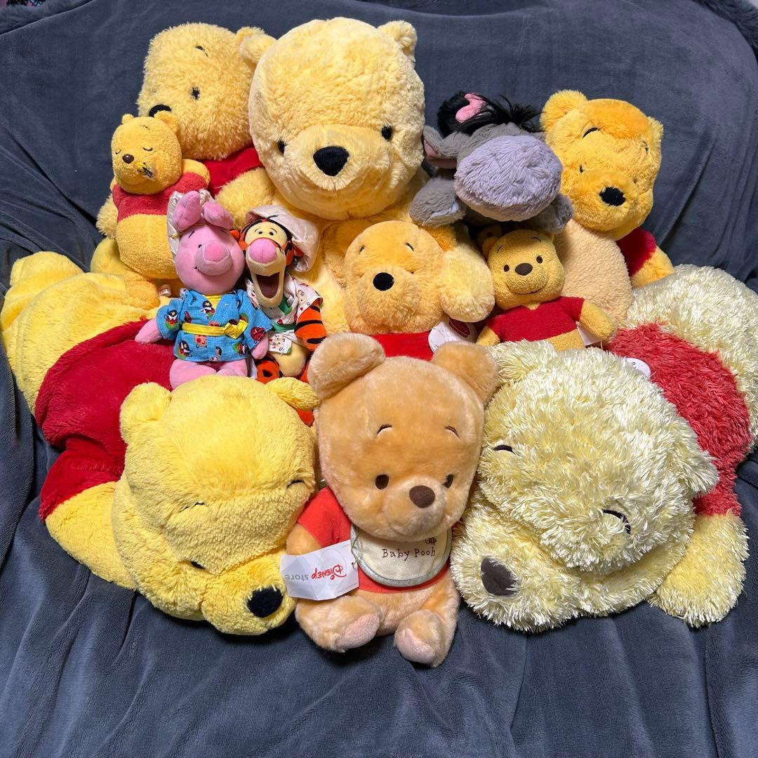 ディズニーリゾート ストア プーさん ティガー ピグレット イーヨー ぬいぐるみ