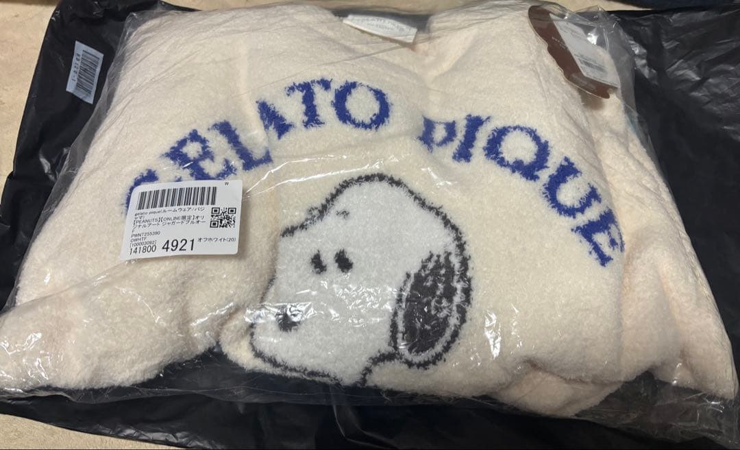 【PEANUTS】オリジナルアート ジャガードプルオーバー＆ショートパンツセット