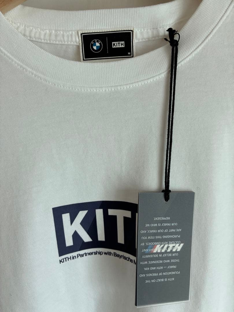 新品KITH×BMW　ボックスロゴＴ