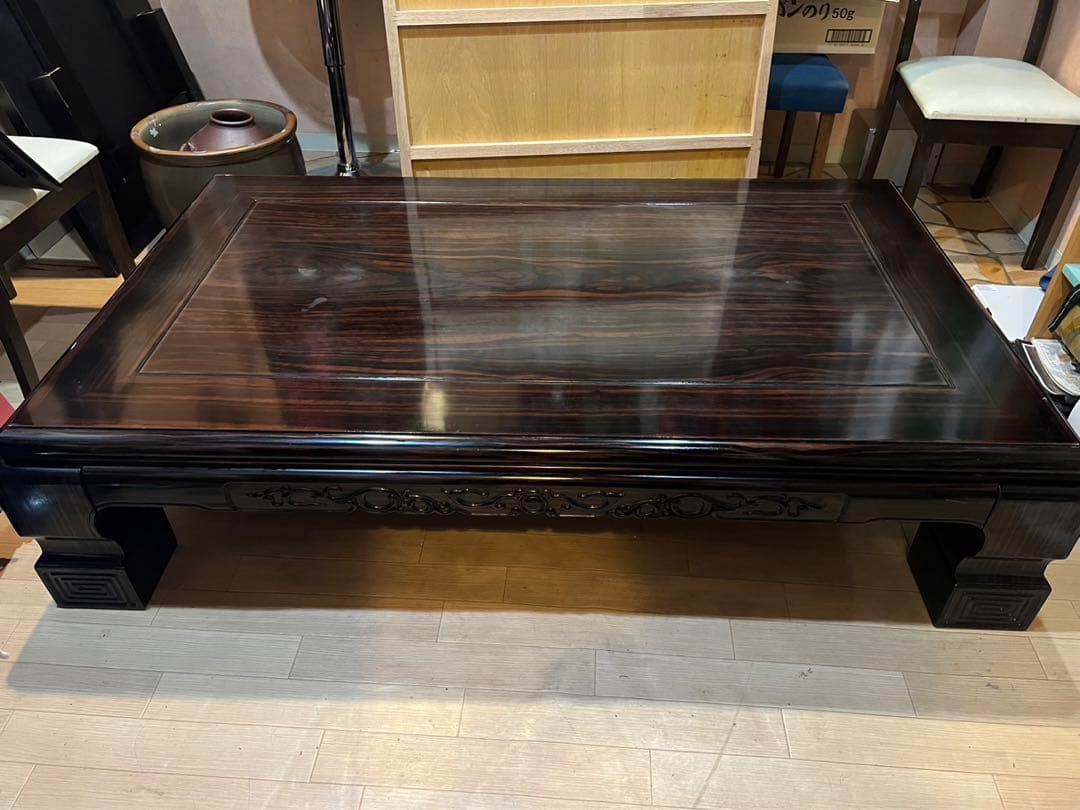 高級座卓/座敷机/ローテーブル 純和風座卓