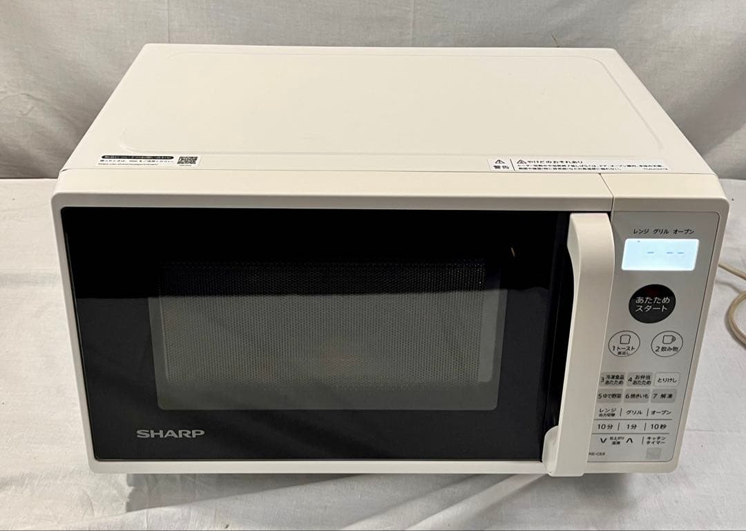 ③ SHARP RE-CE8-KW オーブンレンジ 2021年製