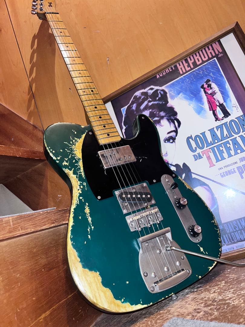 ハードレリックテレキャスター//ワイドレンジPU×オイルコンデンサー