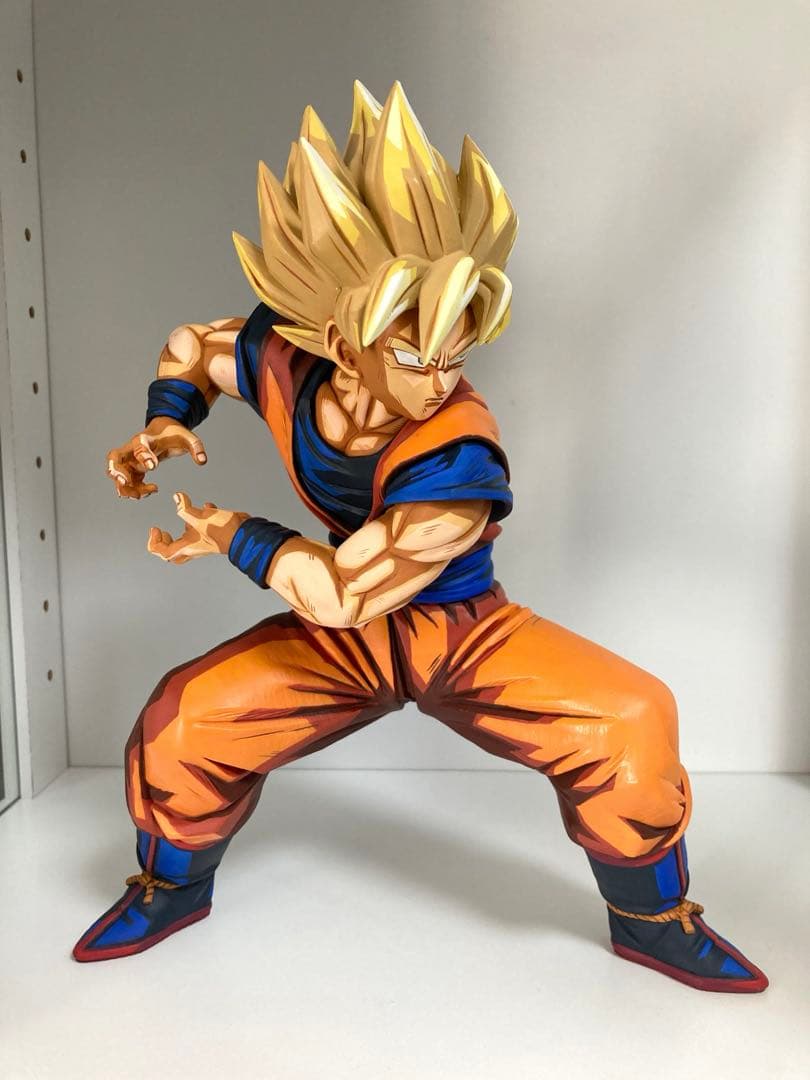 ドラゴンボール フィギュア リペイント 超サイヤ人 孫悟空 グランディスタ 2体